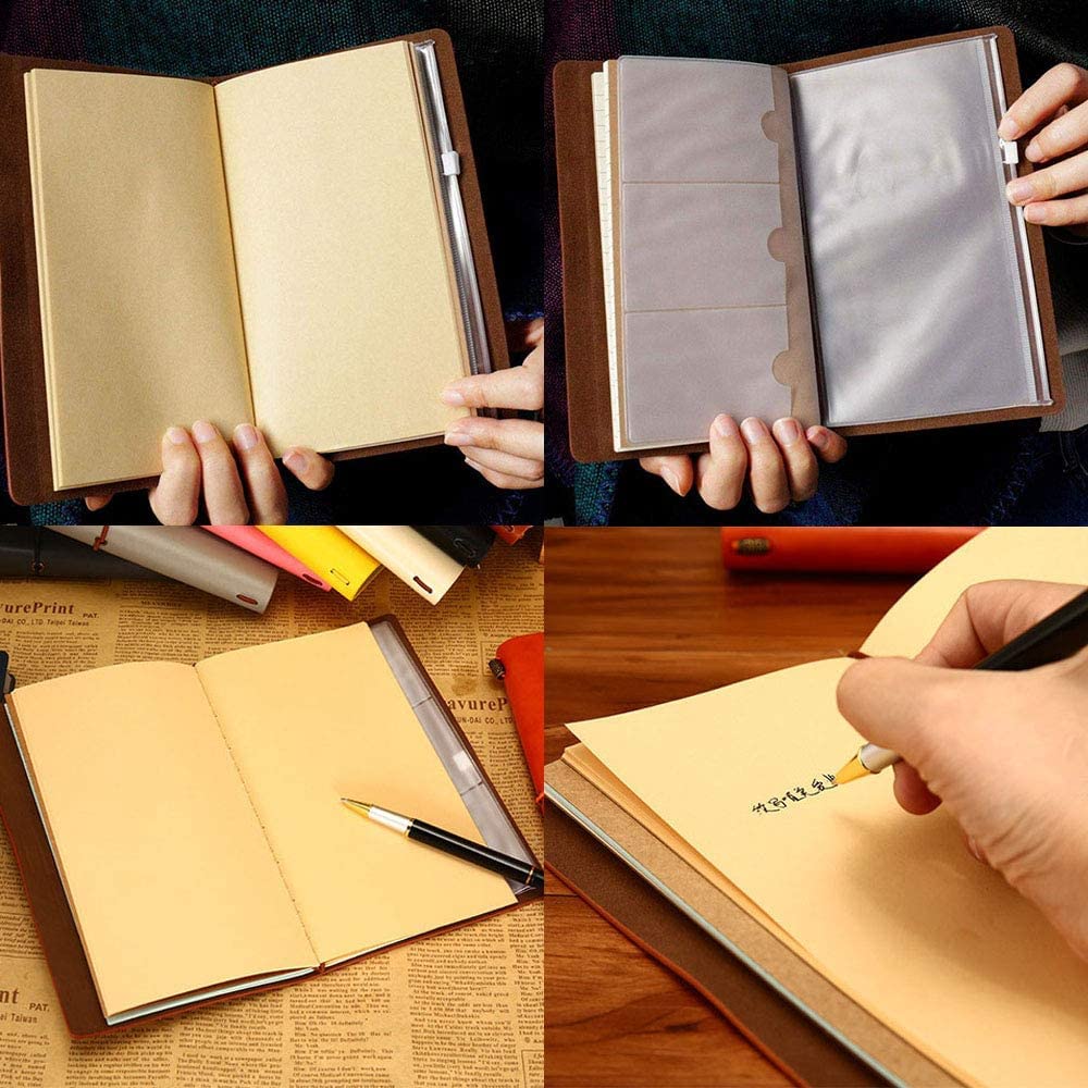 Hiipeenow Gifts for Son Teen Boys from Mom, Leather Travel Journal 140 Pages, Fathers day Birthday Graduation Thanksgiving Valentines Day Christmas Back to School Gifts Card for Son from Mom Dad