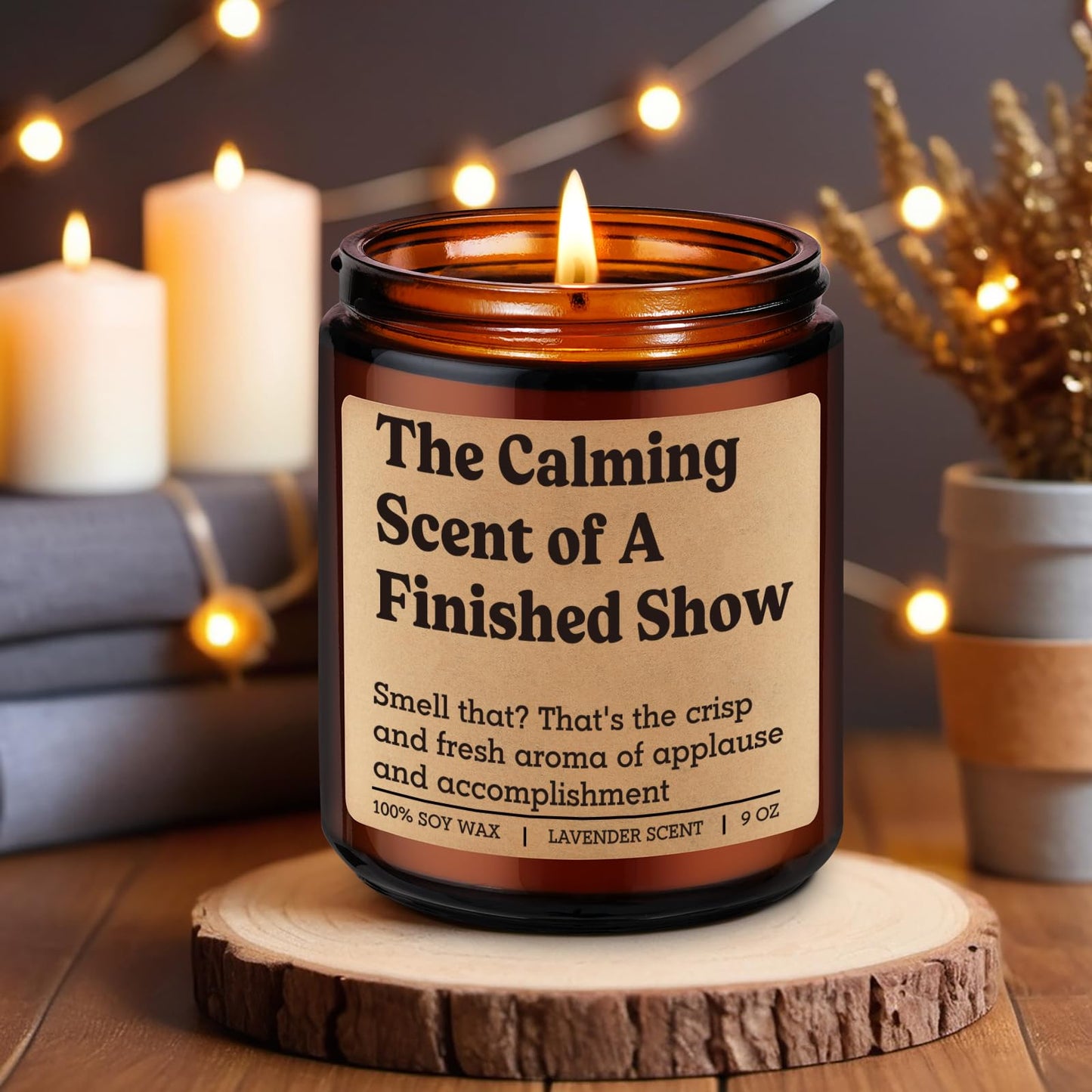 Fairy's Gift Candle, Dance Recital Gifts for Dancer, Dancing Essentials for Pole Dance Teacher, Instructor, Coach - Dancing Team Girls Graduation, Competition, Finished Show Gifts for Performer
