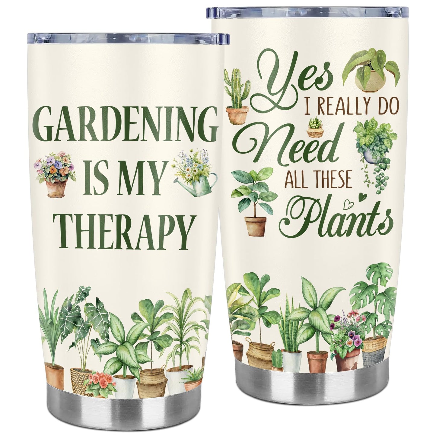 Gardening Gifts For Women - Plant Gifts for Plants Lovers, Birthday Gardening Gift For Mom, Plant Lady, Gardeners - 20oz Travel Tumbler