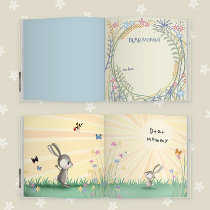 Dear Mommy Love From Me: A Heartwarming Hardcover Gift Book for Moms - Perfect Mother’s Day Gift from Daughter or Son - Personalizable Keepsake for ... Christmas or just because they love Mommy
