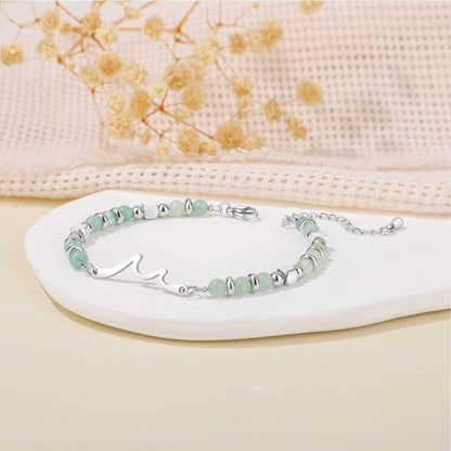 JoycuFF 𝗚𝗶𝗳𝘁𝘀 𝗳𝗼𝗿 𝗪𝗼𝗺𝗲𝗻 𝗪𝗮𝘃𝗲 𝗕𝗿𝗮𝗰𝗲𝗹𝗲𝘁 Birthday Graduation Christmas Valentines Mothers Day Meaningful Gifts Unique Wave Bracelets for Women