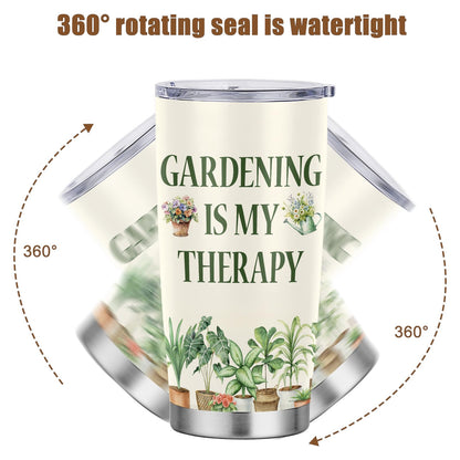 Gardening Gifts For Women - Plant Gifts for Plants Lovers, Birthday Gardening Gift For Mom, Plant Lady, Gardeners - 20oz Travel Tumbler