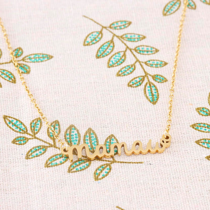 Mamaw Gifts from Grandkids Grandson Granddaughter Wedding Birthday Jewelry Women Mamaw Necklace