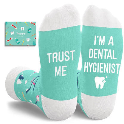 HAPPYPOP EMT Gifts for Men Women - Medical Assistants Gifts Medical Assistants Week Socks