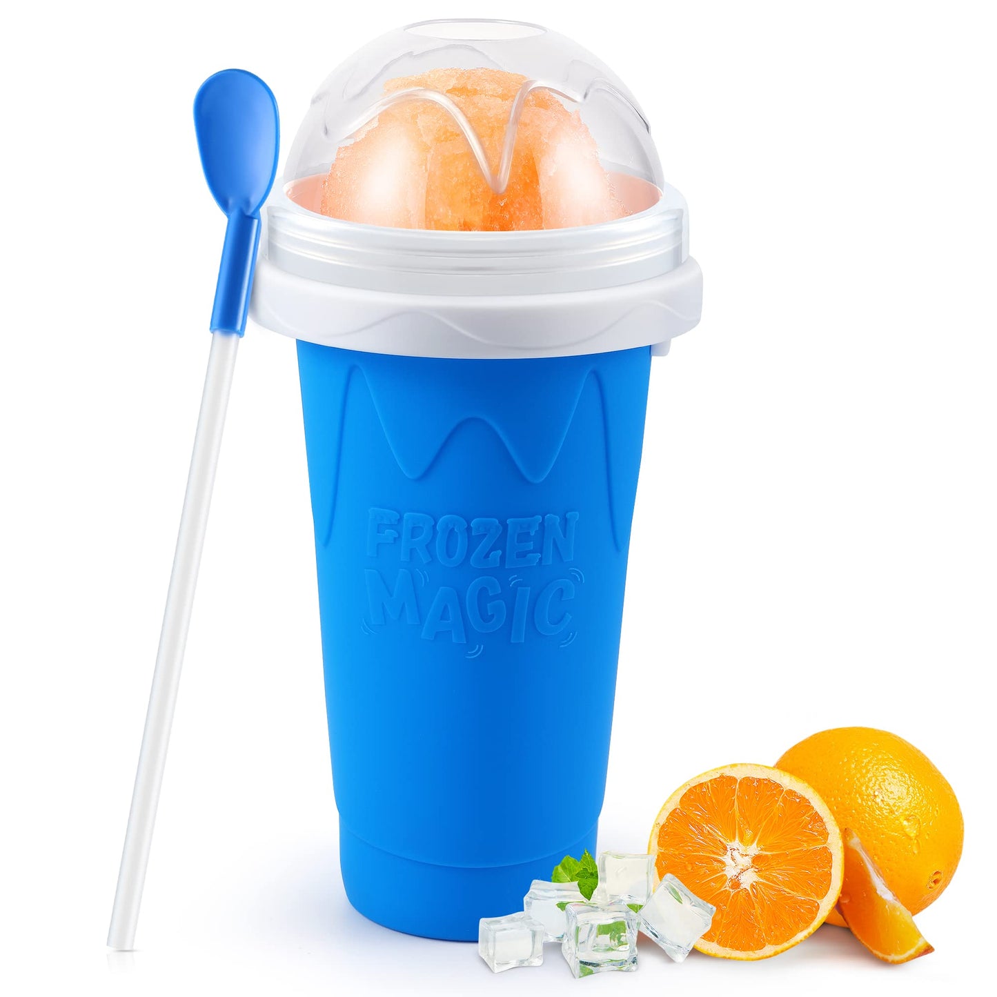 RELPOM Slushie Cup, Funny Slushy Maker Cups, Cool Stuff Things Gadgets, Stocking Stuffers White Elephant Gifts Party Favors for Boys Girls Teens Students