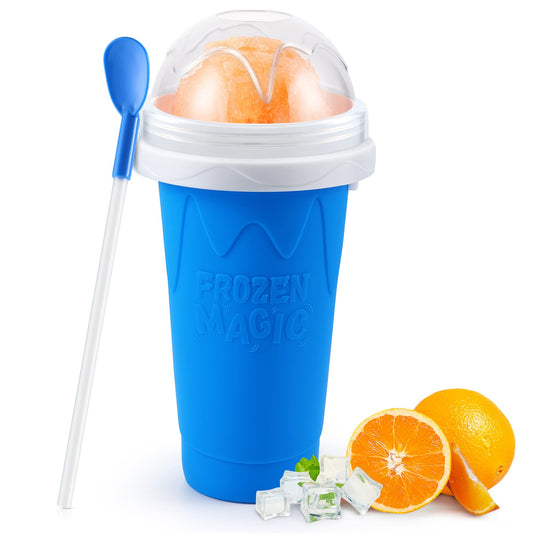 RELPOM Slushie Cup, Funny Slushy Maker Cups, Cool Stuff Things Gadgets, Stocking Stuffers White Elephant Gifts Party Favors for Boys Girls Teens Students