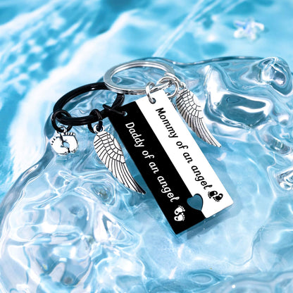 Miscarriage Gifts For Mothers Dad Grief Gifts For Women Mom Dad Miscarriage Gift Memorial Keychain Sympathy Gift For Loss Of Loved One Memorial Present For New Parents In Memory Of Loss