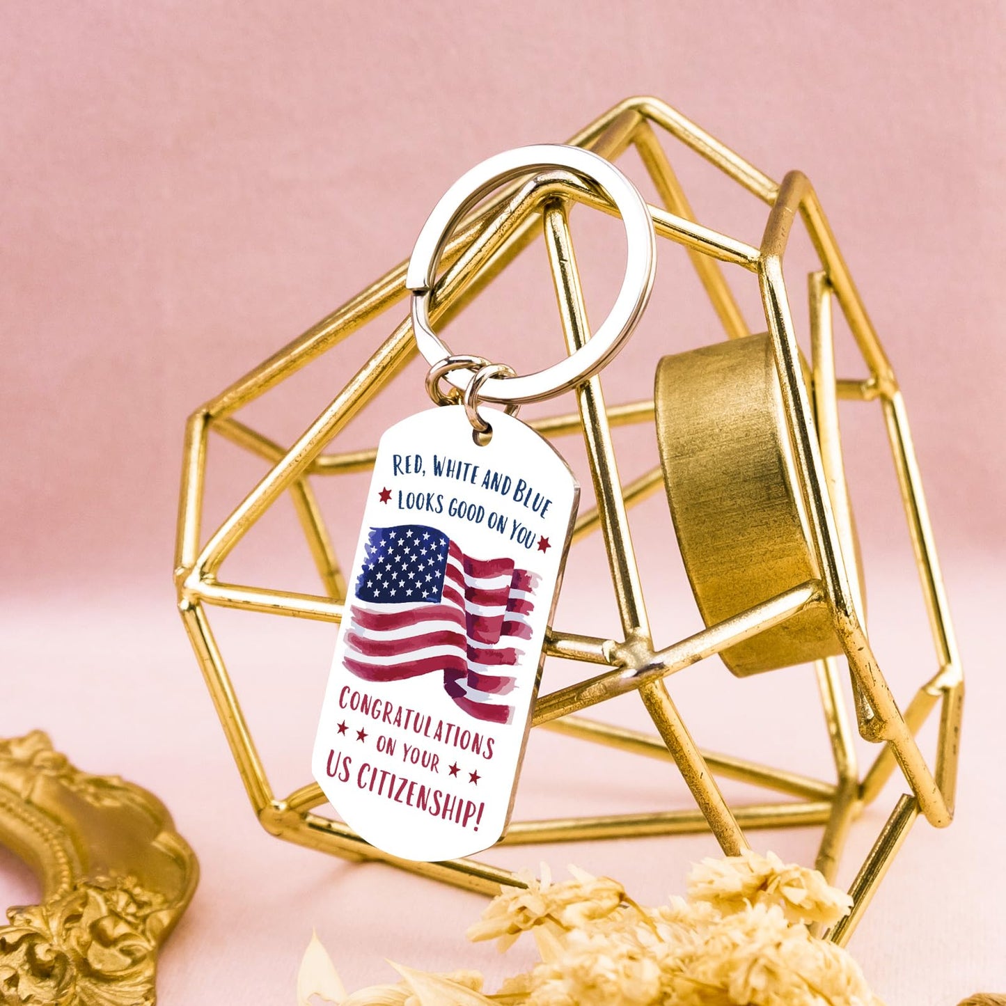 American Citizenship Gifts Proud To Be An American Gift For Women Men America Citizenship Congratulations Gifts For New US Citizen Mother Fathers Day Christmas
