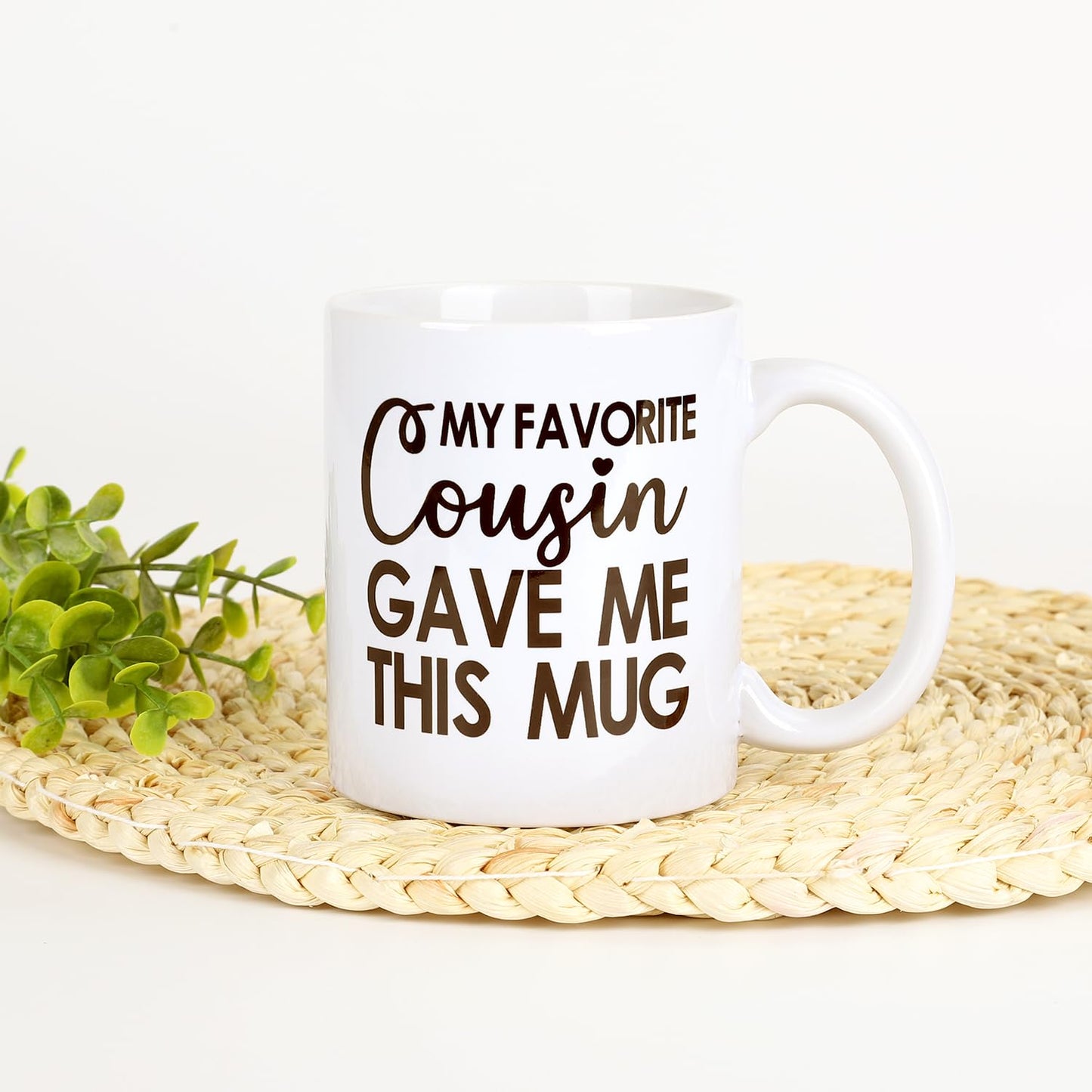 Cousin Gifts for Women,Birthday Gifts for Cousin Female,Best Cousins Gifts,Mug,Candle,Keychain,Ceramic Ornament
