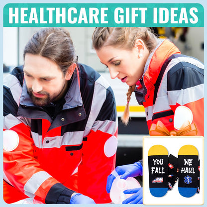 Zmart EMT Doctor Gifts for Men - EMS Week Gifts, Paramedic Gift for Women, EMT Doctor Socks
