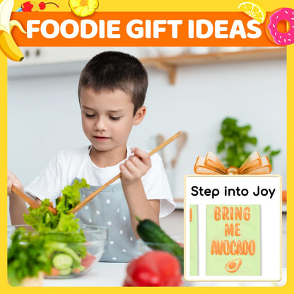 HAPPYPOP Funny Fruit Gifts - Avocado Gift Banana Gift for Kids, Avocado Banana Socks