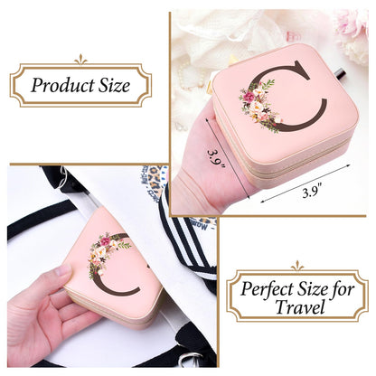 Preppy Travel Easter Basket Stuffers for Teen Girls, Travel Jewelry Box Personalized Birthday Gifts for Women, Fashion Travel Essentials Trendy Stuff