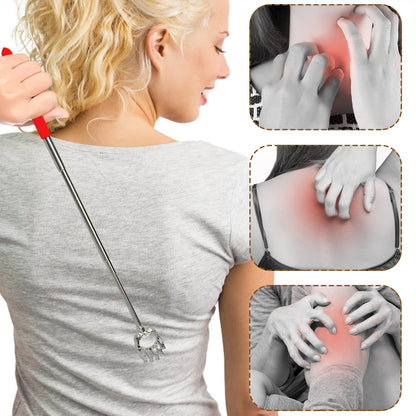 HOFASON 6 Pack Back Scratcher Fathers Day Dad Gifts, White Elephant Gifts for Adults, Stocking Stuffers for Men Women Teens, Prizes for Adults (Muti)