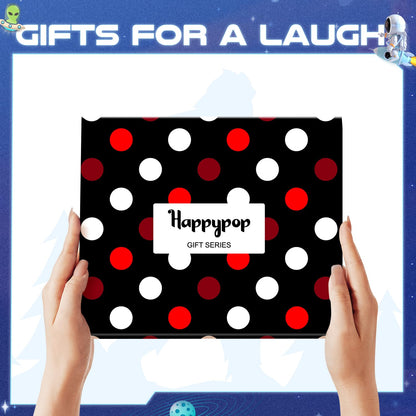 HAPPYPOP Gifts for Horror Movie Lover - Scary Movie Stock Market Poker Socks for Men Women