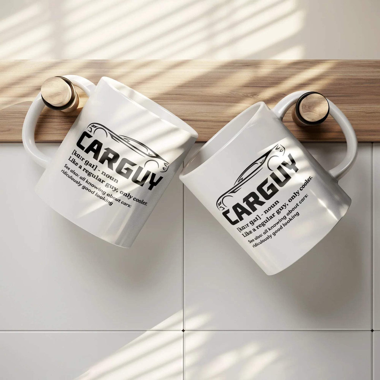 Car Guy Definition Mug Car Lover Gifts For Men Husband Boyfriend Dad Brother Uncle From Wife Girlfriend Mom Car Mechanic Racer Coffee Ceramic Mug 11 oz White