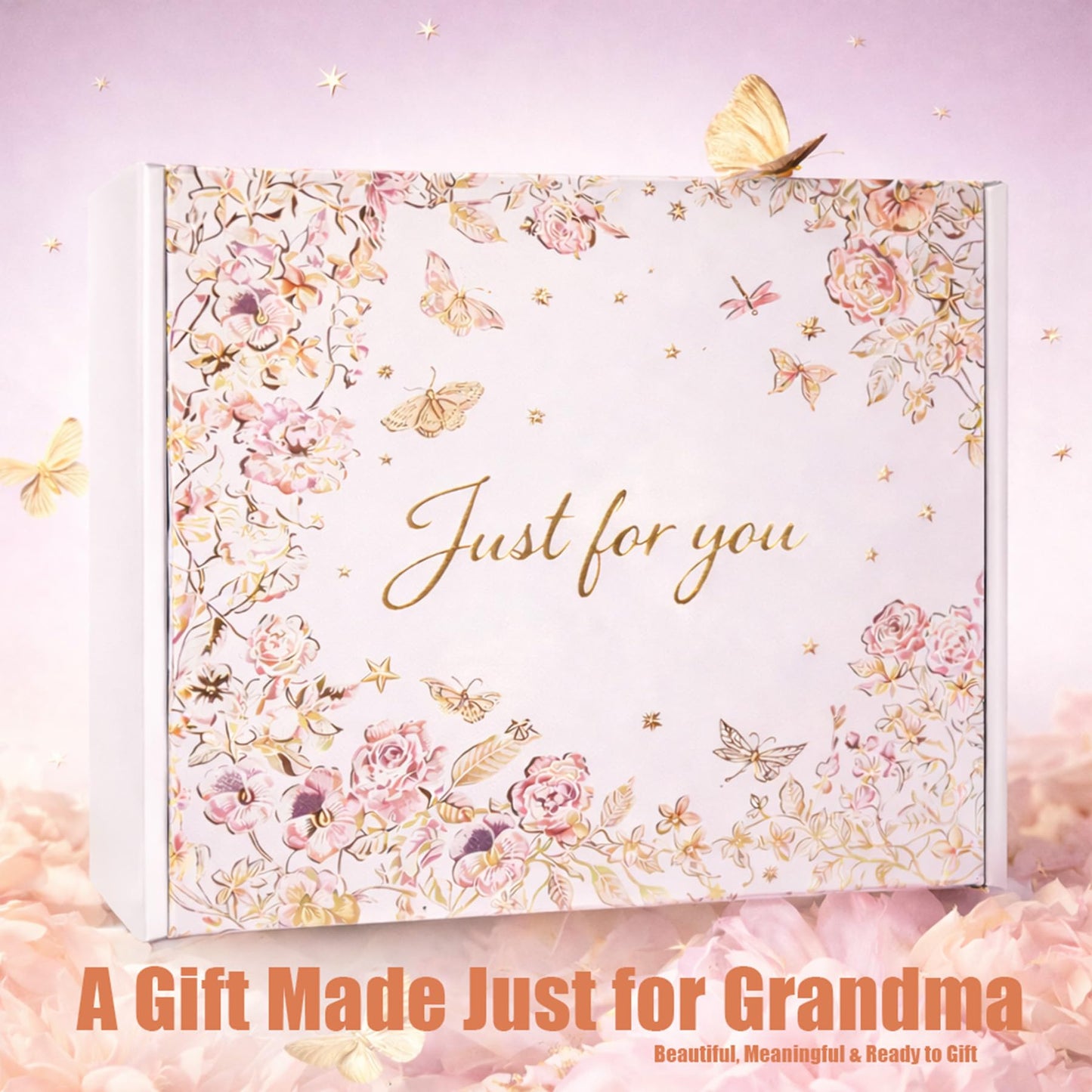 Grandma Gifts, Grandmas Birthday Gifts from Grandkids, Unique Best Grandmas Ever Birthday Gifts Basket, Great Grandma Christmas gift, Mothers Day Christmas gift for Grandmother
