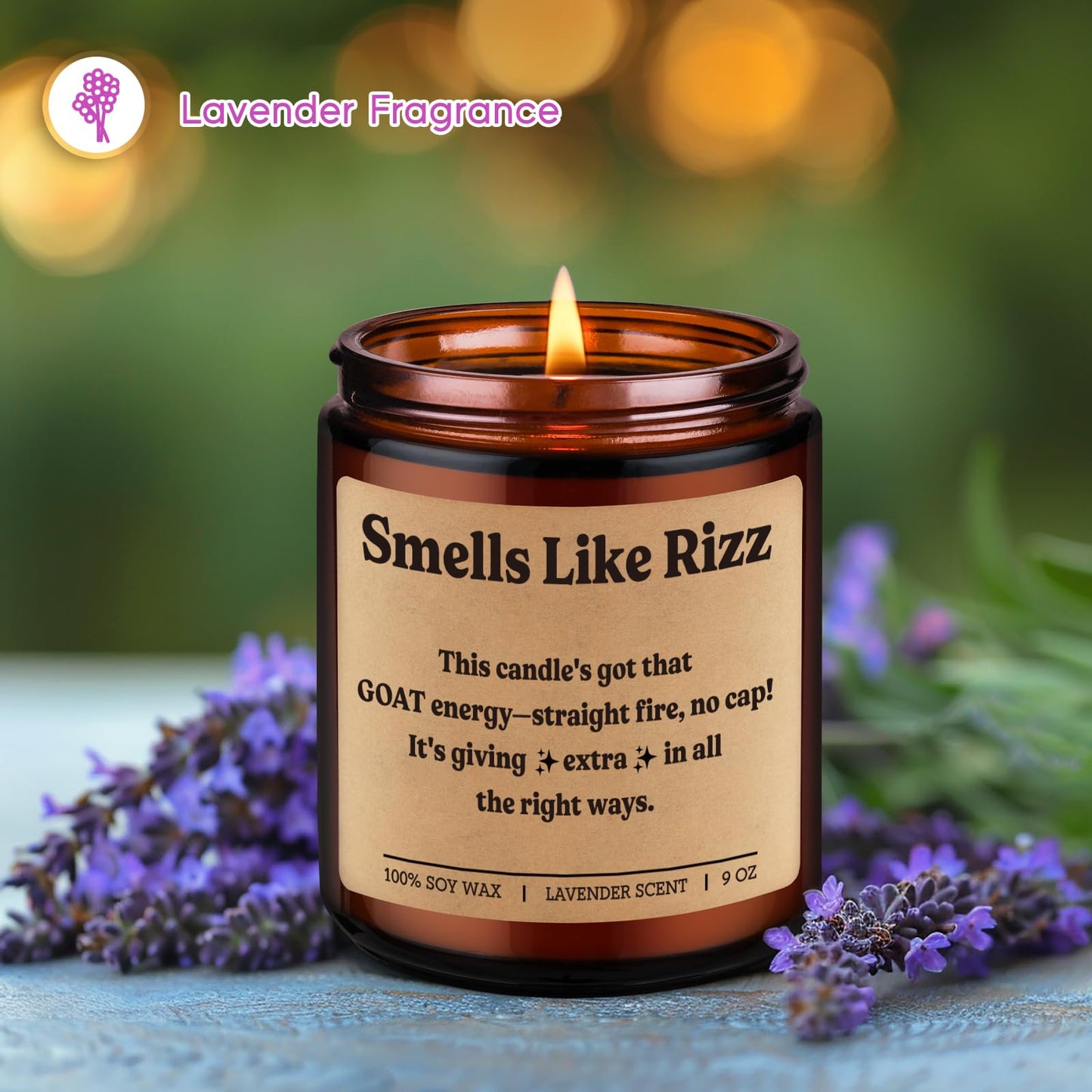 Miracu Rizz Candle, Teen Girl, Teen Boy Gifts, Funny Birthday Gifts for Teenage Boys Girls, Mothers Day Present Idea for Gen Z, Teens 16-18, 13, High Middle School Teenager Brother Son Nephew Niece