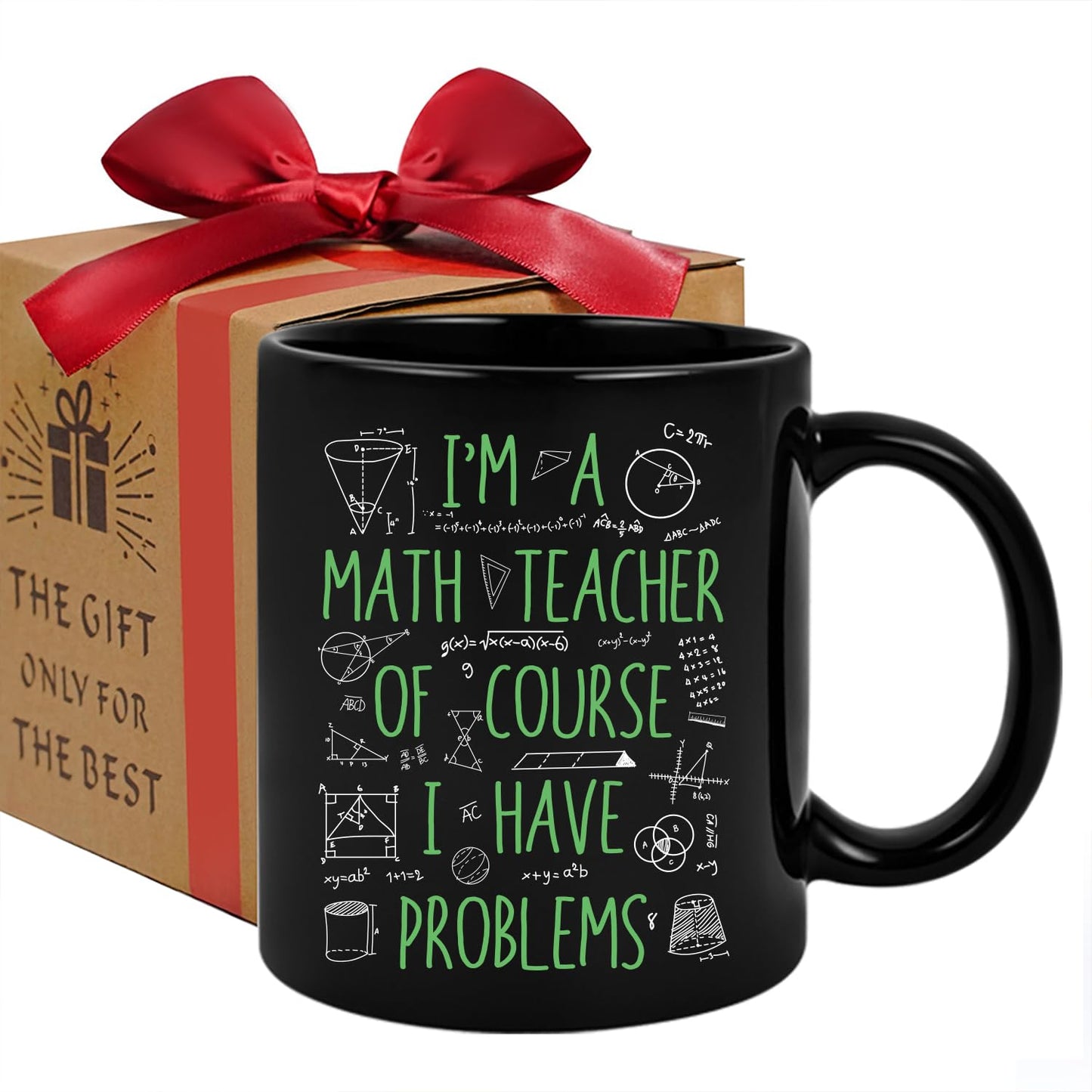 Funny Math Teacher Mug, Funny Mug for For Math Enthusiasts Women And Men, Motivational, Inspirational Birthday Gift Friends, Coworkers, Siblings-z89