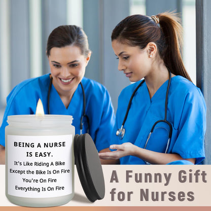 Nurse Gifts for Nurses, Nurses Week Gifts for Women Men Nurse Appreciation Gift for Practitioner Medical Assistant CNA RN LPN, Nursing School Student Graduation Gift for Her Him, Funny Birthday Candle