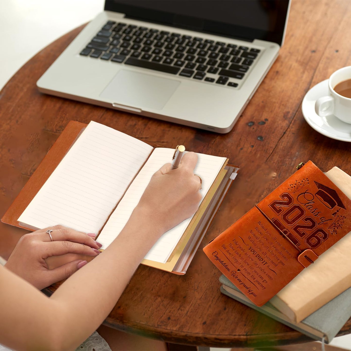 Class of 2026 Graduation Gifts Leather Journal, 2026 Graduation Gift for Her Him 140 Page Refillable Journal Presents, High School College Grad Gifts Ideas for Women Men Graduates