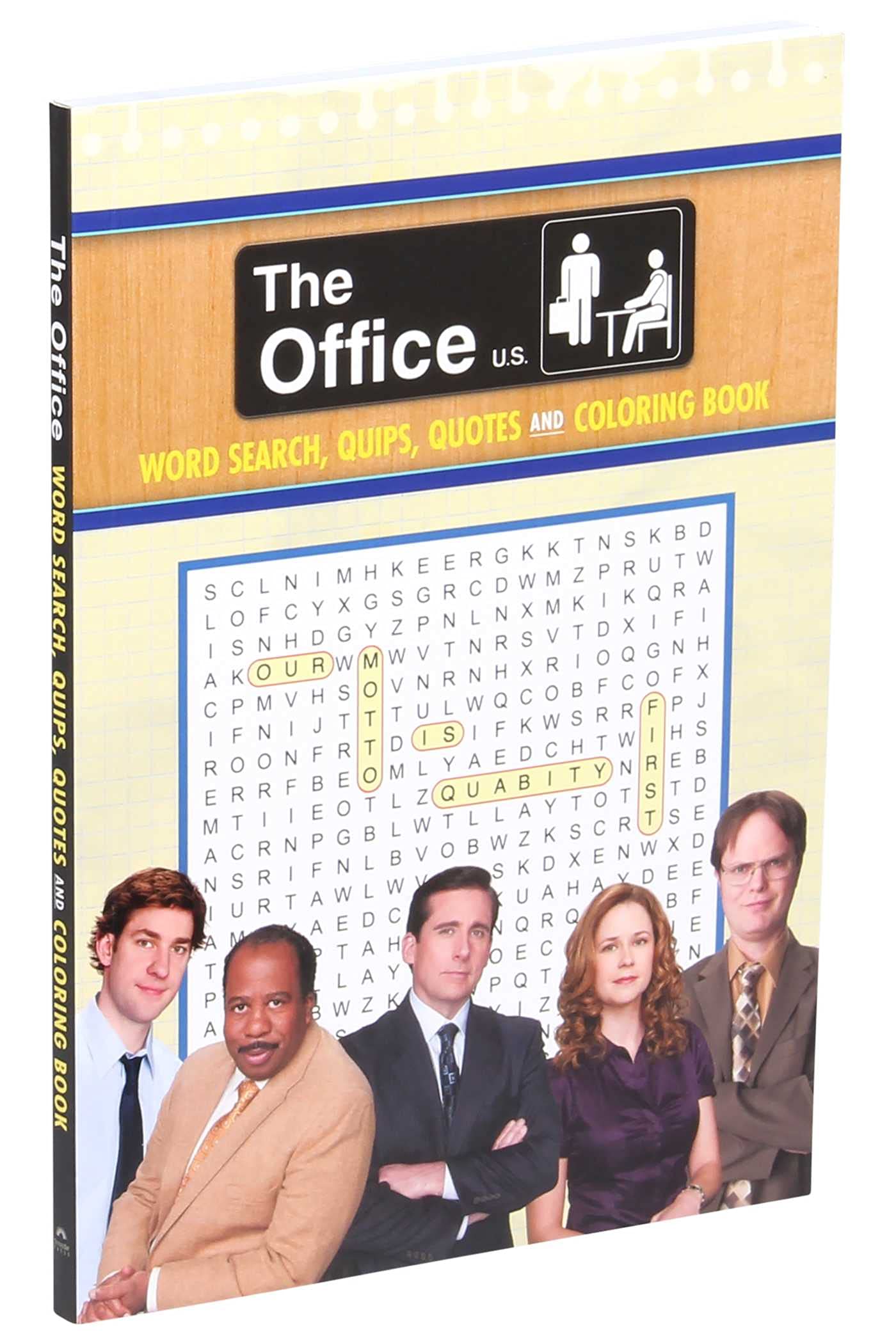 The Office Word Search, Quips, Quotes and Coloring Book (Coloring Book & Word Search)