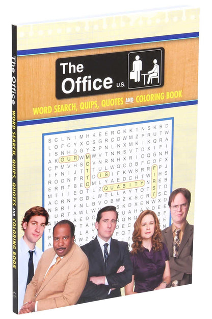 The Office Word Search, Quips, Quotes and Coloring Book (Coloring Book & Word Search)