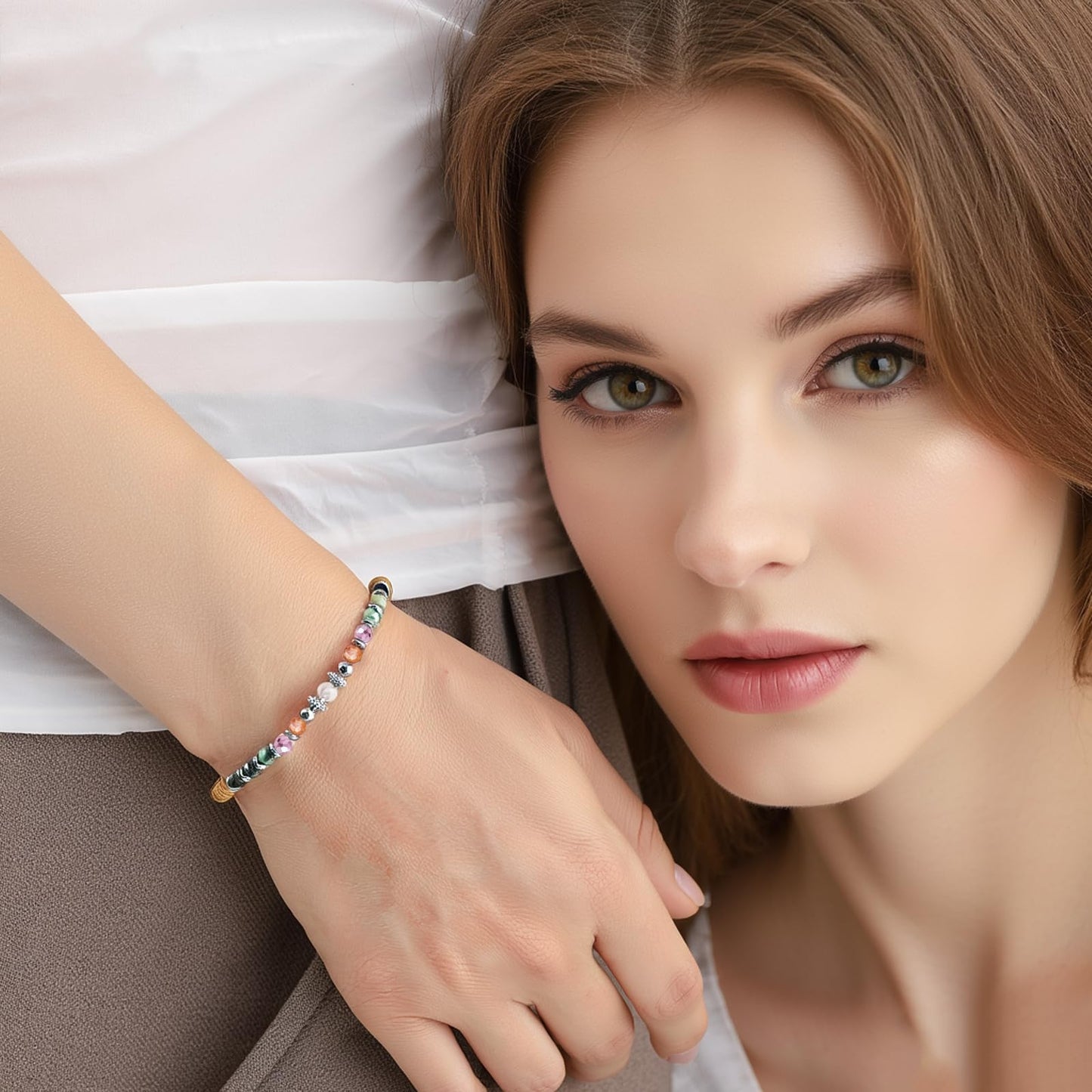 Gifts for Women Moonstone Bracelet, Christmas Birthday Graduation Mothers Day Meaningful Gifts Love Protection Ideas Bracelets for Her Women