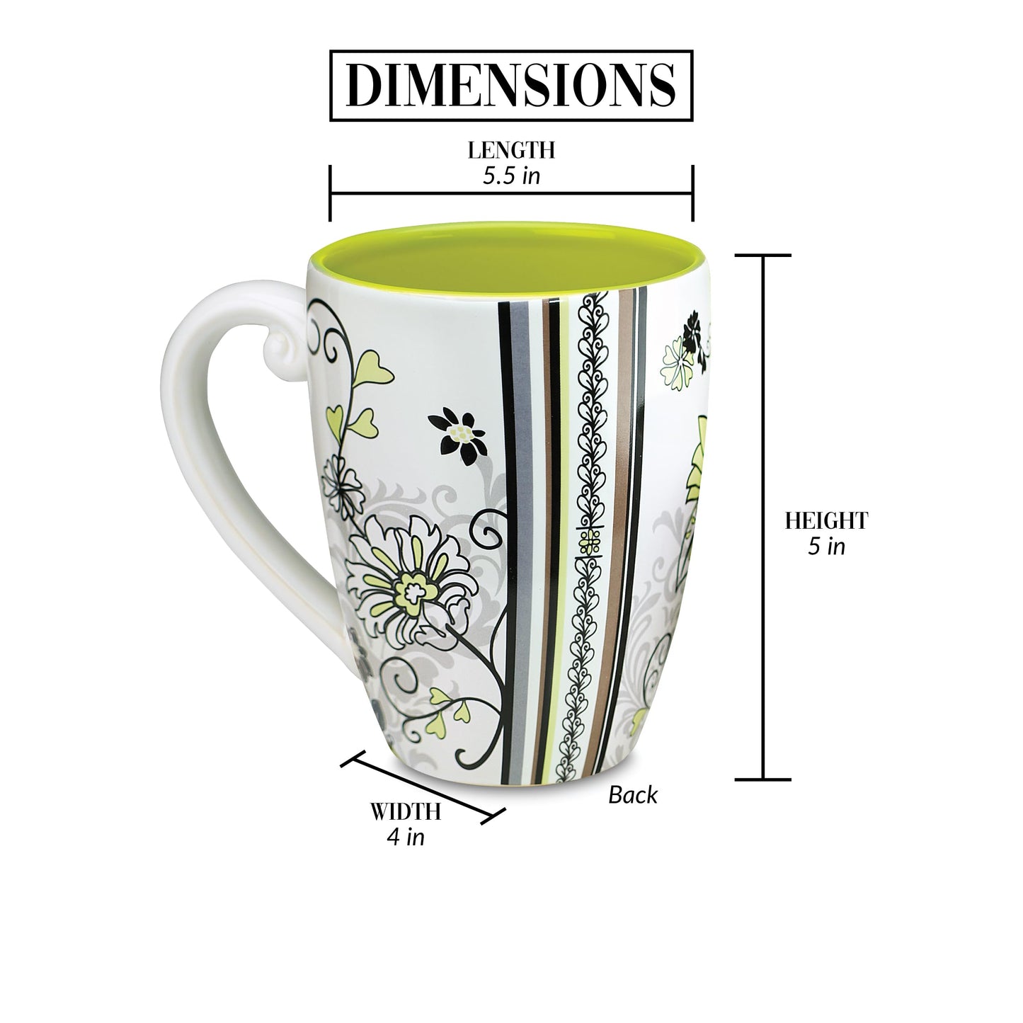 Mark My Words Dental Hygienist Mug, 4-3/4-Inch, 20-Ounce Capacity