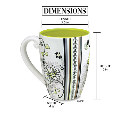 Mark My Words Dental Hygienist Mug, 4-3/4-Inch, 20-Ounce Capacity