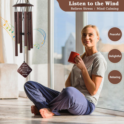 70th Birthday Gifts for Women, 32” Wind Chimes 70 Year Old Birthday Gifts for Mom Grandma Wife
