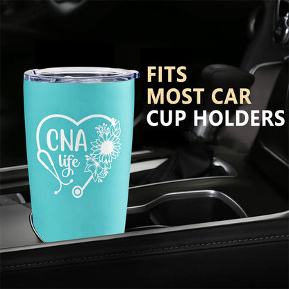 CNA Gifts 20oz Tumbler, CNA Week Gifts for Women, Certified Nursing Assistant Appreciation Gifts, Gifts for CNAs Nurses Workers