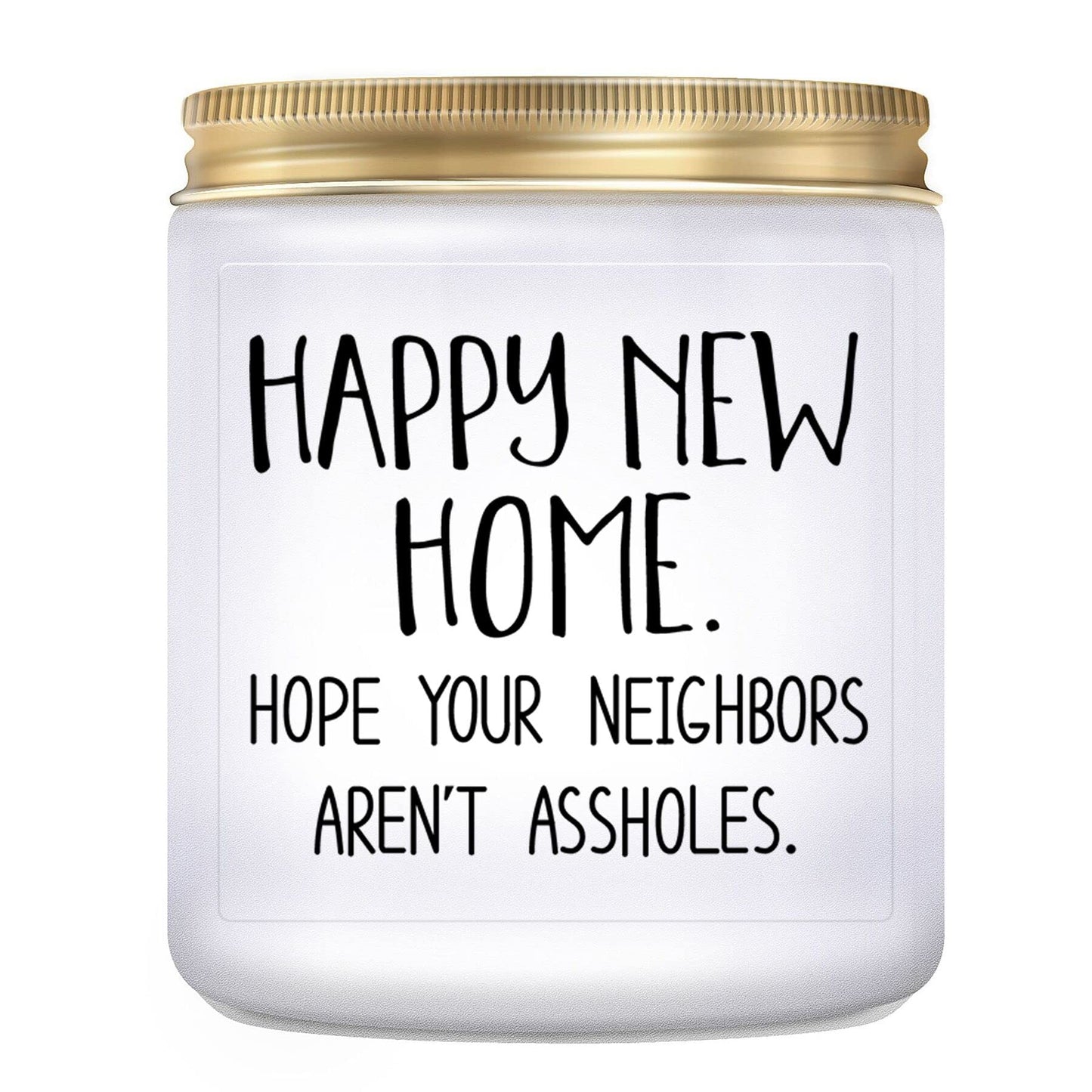 House Warming Gifts for New Home - Housewarming Gift, Funny Housewarming Presents, New Home Owner Gift, New House Present, Lavender Candles
