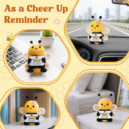Graduation Gifts for Her, Unique Graduation Gifts for Graduate, Colleage University Graduate Present for Daughter, Student, Friends Classmate - Home Collectible Decor Crochet Bee