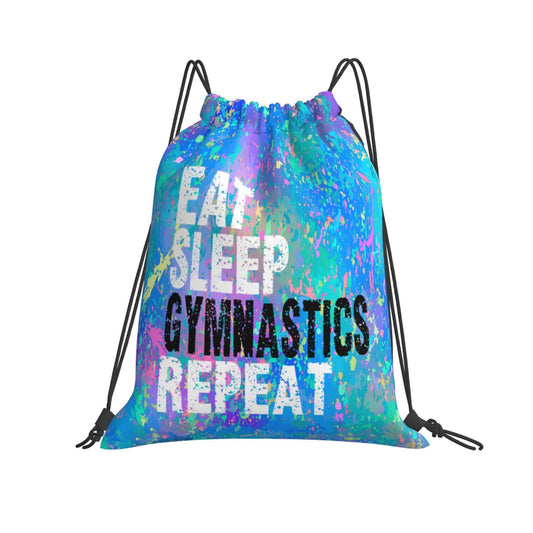 Drawstring Backpack Gym String Bag Sports Drawstring Sackpack For Women Men