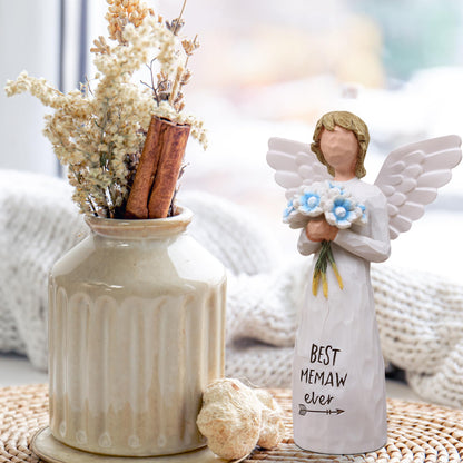 AUKEST Memaw Gifts for Grandma, Gifts for Memaw Birthday Christmas, Sculpted Hand-Painted Figure