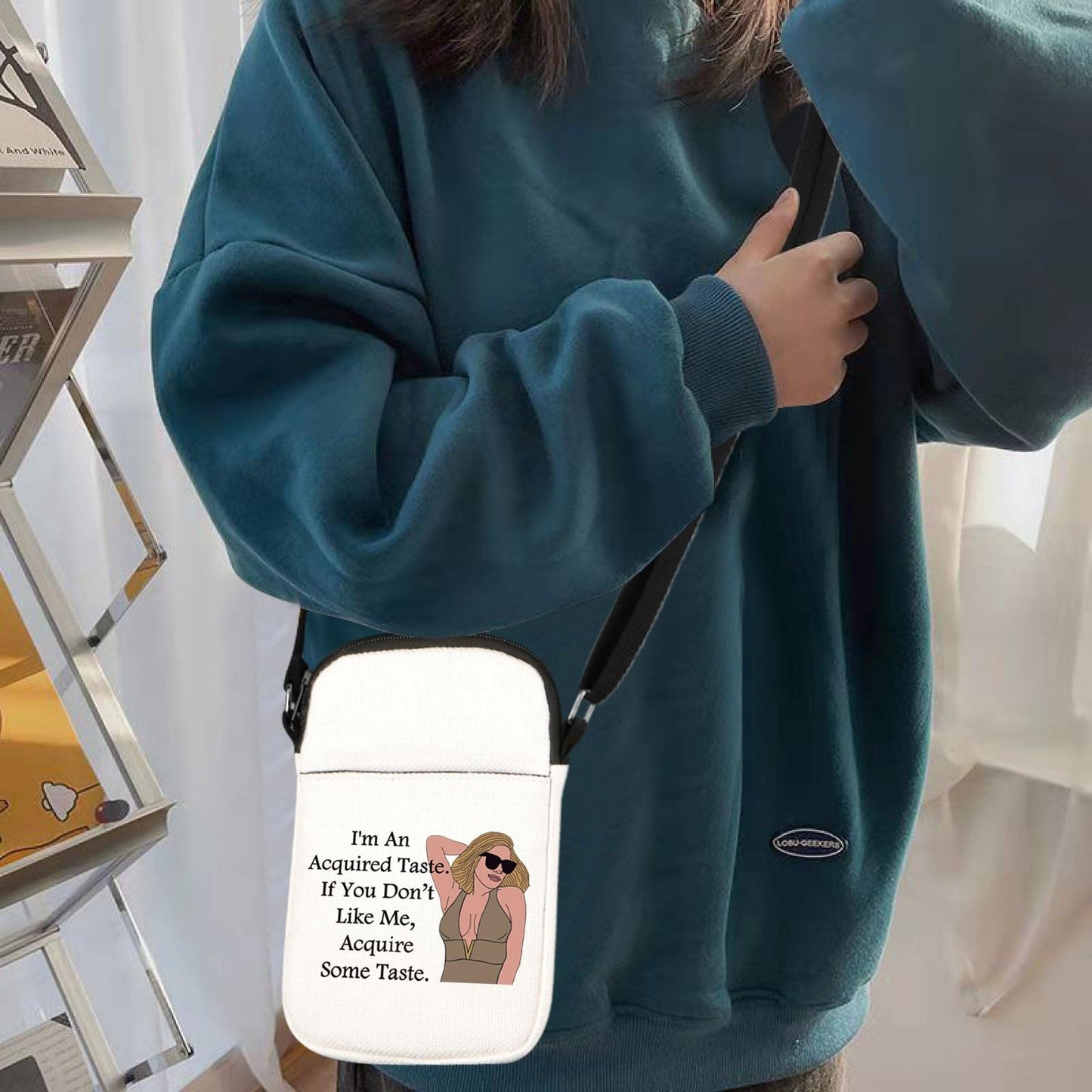 RHONY Inspired Crossbody Bag I'm An Acquired Taste Small Sling Bag Real Housewives Gift