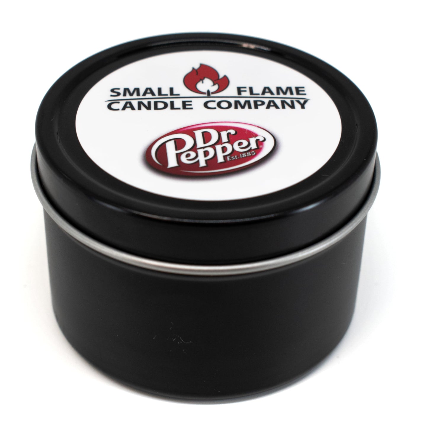 Hand-Crafted Natural Coconut Soy Candle from Small Flame Candle Company (Dr Pepper)