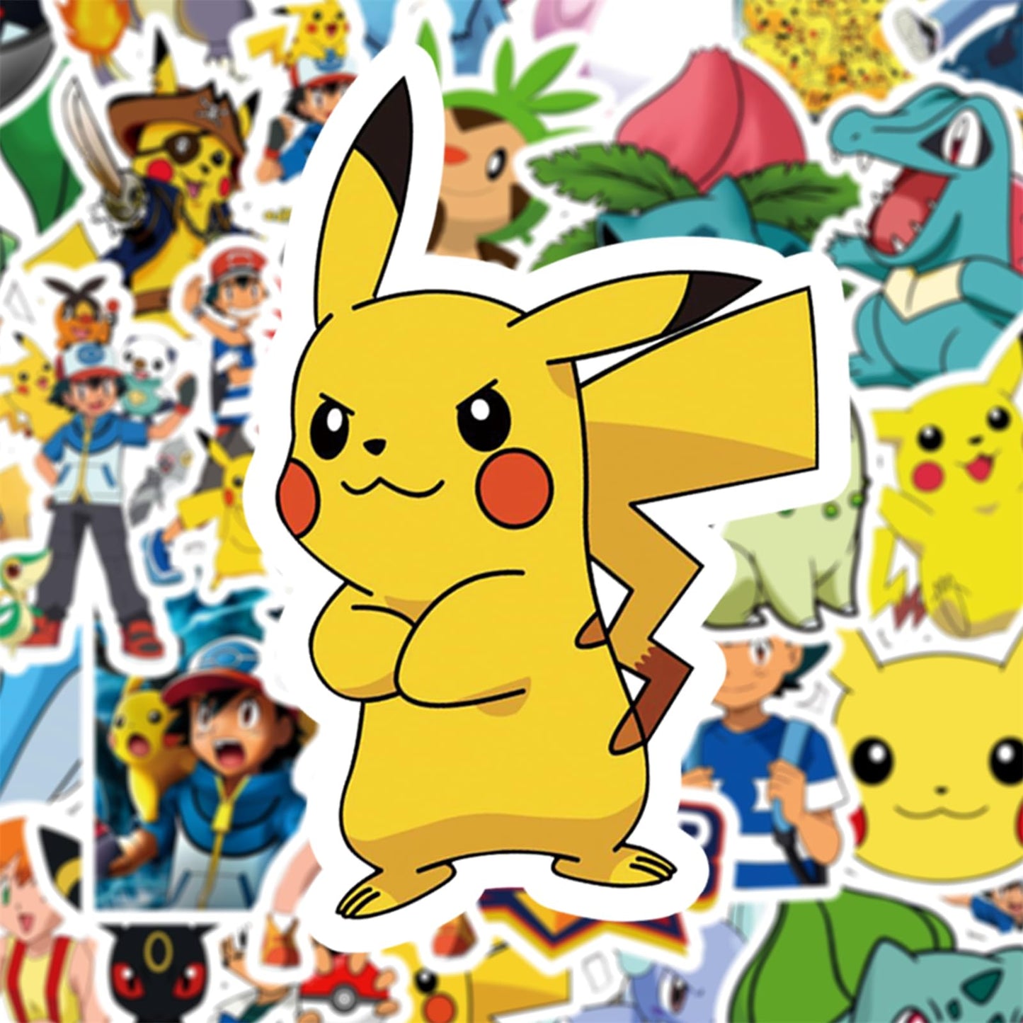 50PCS Cartoon Monster Stickers Waterproof & Durable Cute Decals for Perfect for Laptops, Phones, Skateboards, Luggage,Assorted Funny for Gifts, Party Favors.