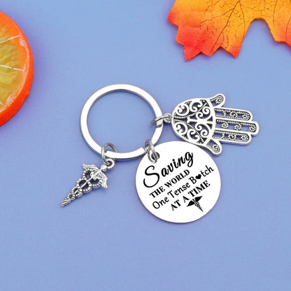 Massage Therapist Gifts Massage Therapist Keychain Massage Therapist Appreciation Gifts Massage Therapy Graduation Gift Therapy Gifts for Therapist Massage Funny Masseuse Gifts Keychain Gift Ideas