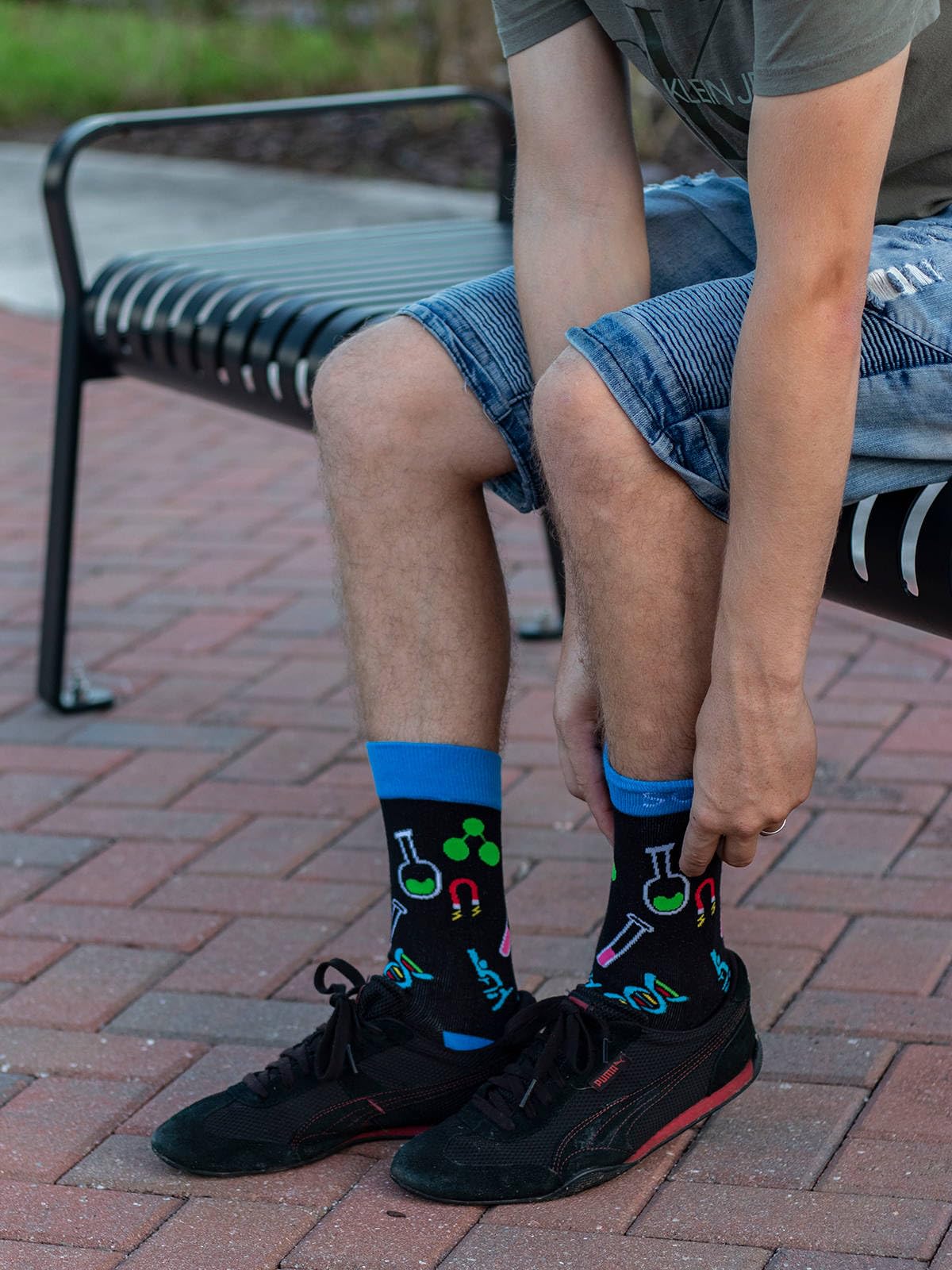 IRISGOD Funny Nerd Socks | Cool Stocking Stuffers | Holiday Gifts For Men and Women