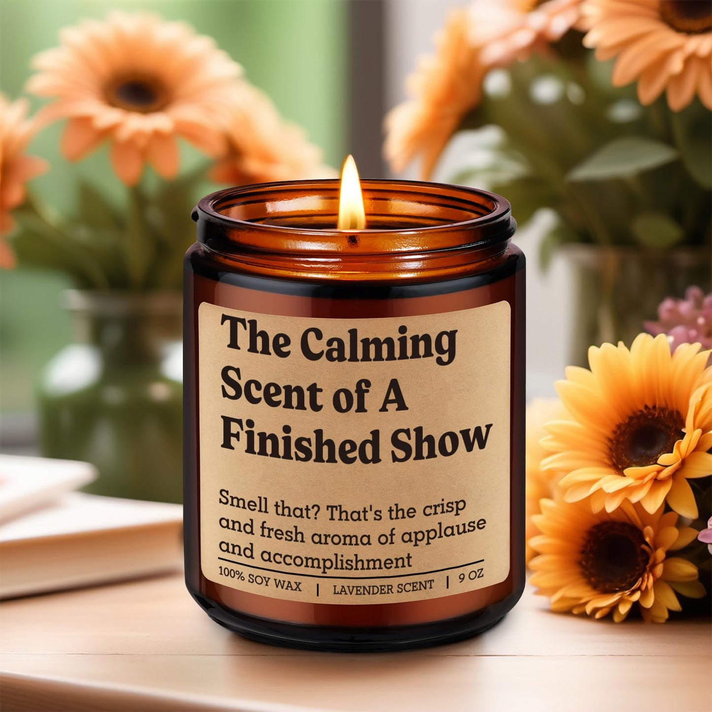 Fairy's Gift Candle, Dance Recital Gifts for Dancer, Dancing Essentials for Pole Dance Teacher, Instructor, Coach - Dancing Team Girls Graduation, Competition, Finished Show Gifts for Performer