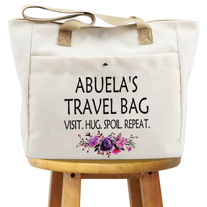 WCGXKO Mother’s Day Gift Grandma Birthday Gift Mother’s Day Merchandise Tote Bag Travel Bag For Grandma