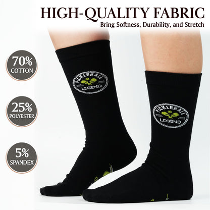 ZAGKOO Funny Sports Socks for Men, Women - Biking, Hiking, Skiing, Basketball, Pickleball, Disc Golf Socks - Christmas Gifts