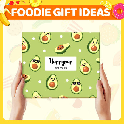 HAPPYPOP Funny Fruit Gifts - Avocado Pineapple Banana Strawberry Socks for Women Men
