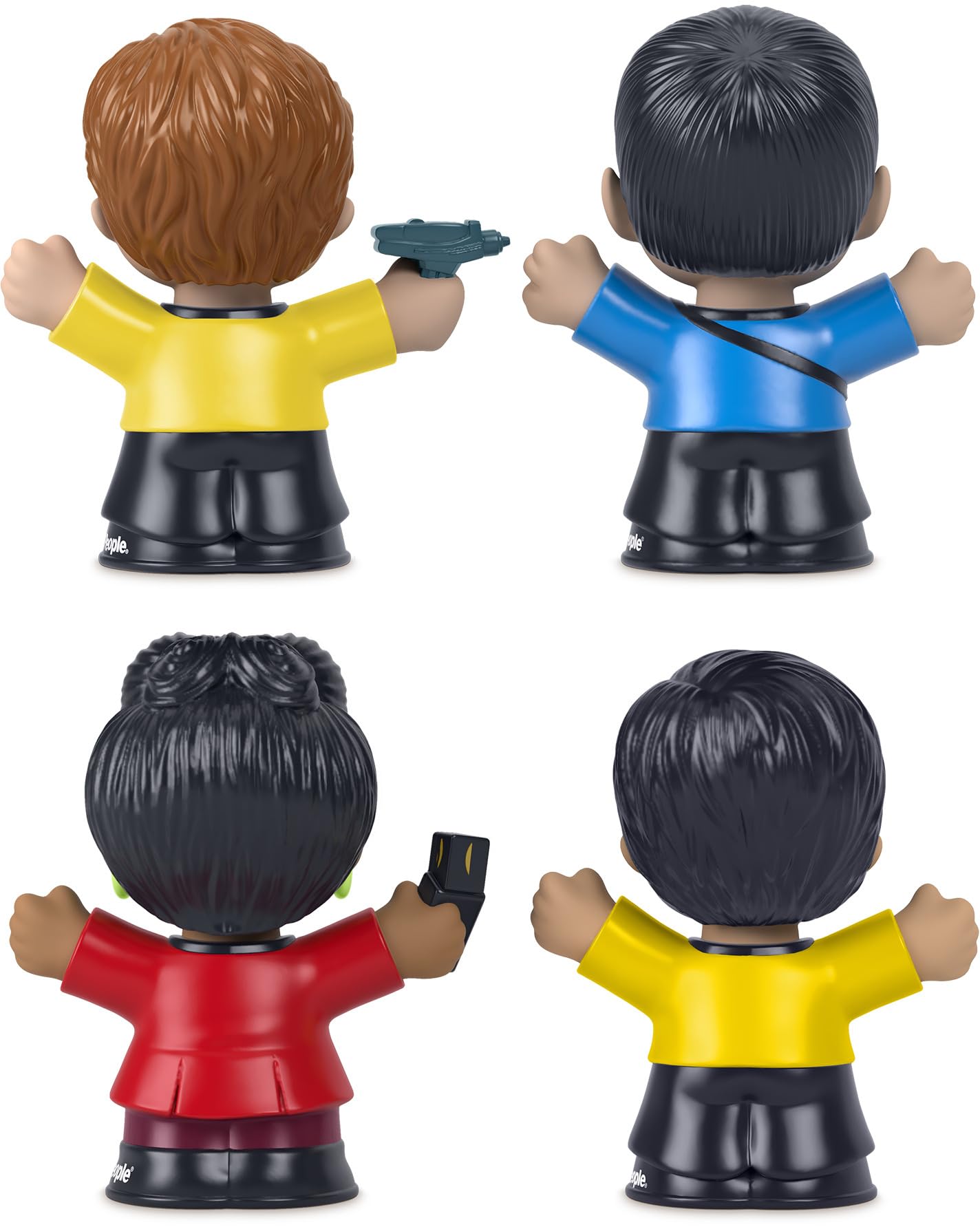 Little People Collector Star Trek TV Series Special Edition Set for Adults & Fans, 4 Figures in Display Package