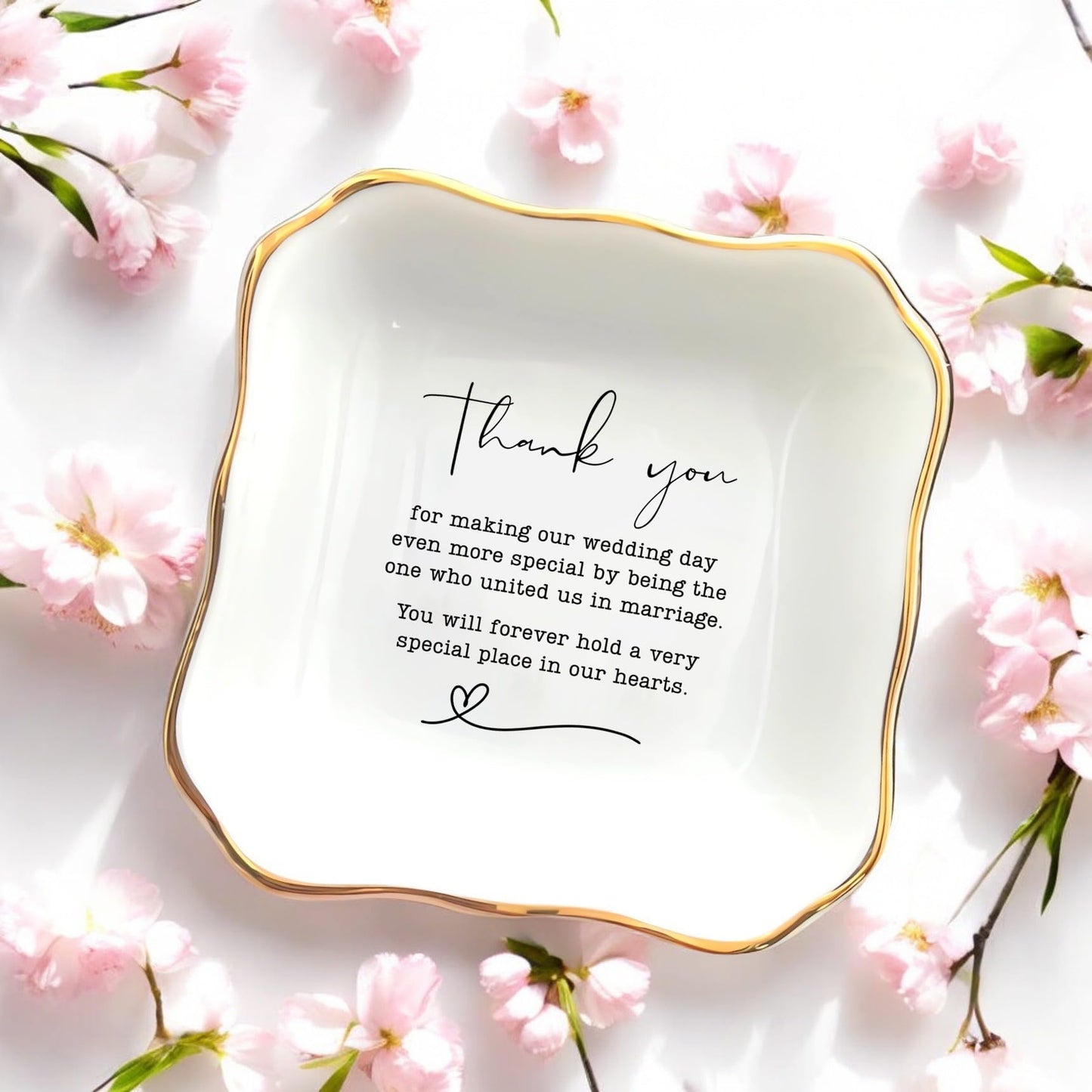 Wedding Officiant Gift, Officiant Ring Dish, Inspirational Gifts for Her, Thank You Officiant Gift, Officiant Woman Gift, Appreciation Gift, Wedding Planner Gift, Pastor Gifts, Officiant Woman Gift