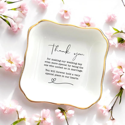 Wedding Officiant Gift, Officiant Ring Dish, Inspirational Gifts for Her, Thank You Officiant Gift, Officiant Woman Gift, Appreciation Gift, Wedding Planner Gift, Pastor Gifts, Officiant Woman Gift