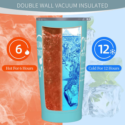 Physician Assistant Gifts for Women - PA Appreciation Gifts - PA Student Gift - Birthday, Thank You Gift for Physician Assistant - 20 oz Stainless Steel Tumbler With Lid & Straw