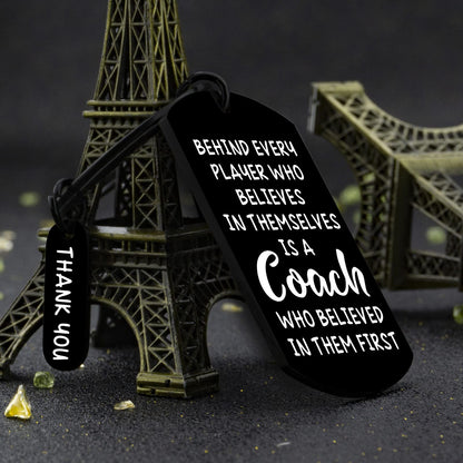 isiyu Coach Appreciation Gift Thank You Keychain Gift for Hockey Baseball Soccer Football Volleyball Team Fitness Instructor