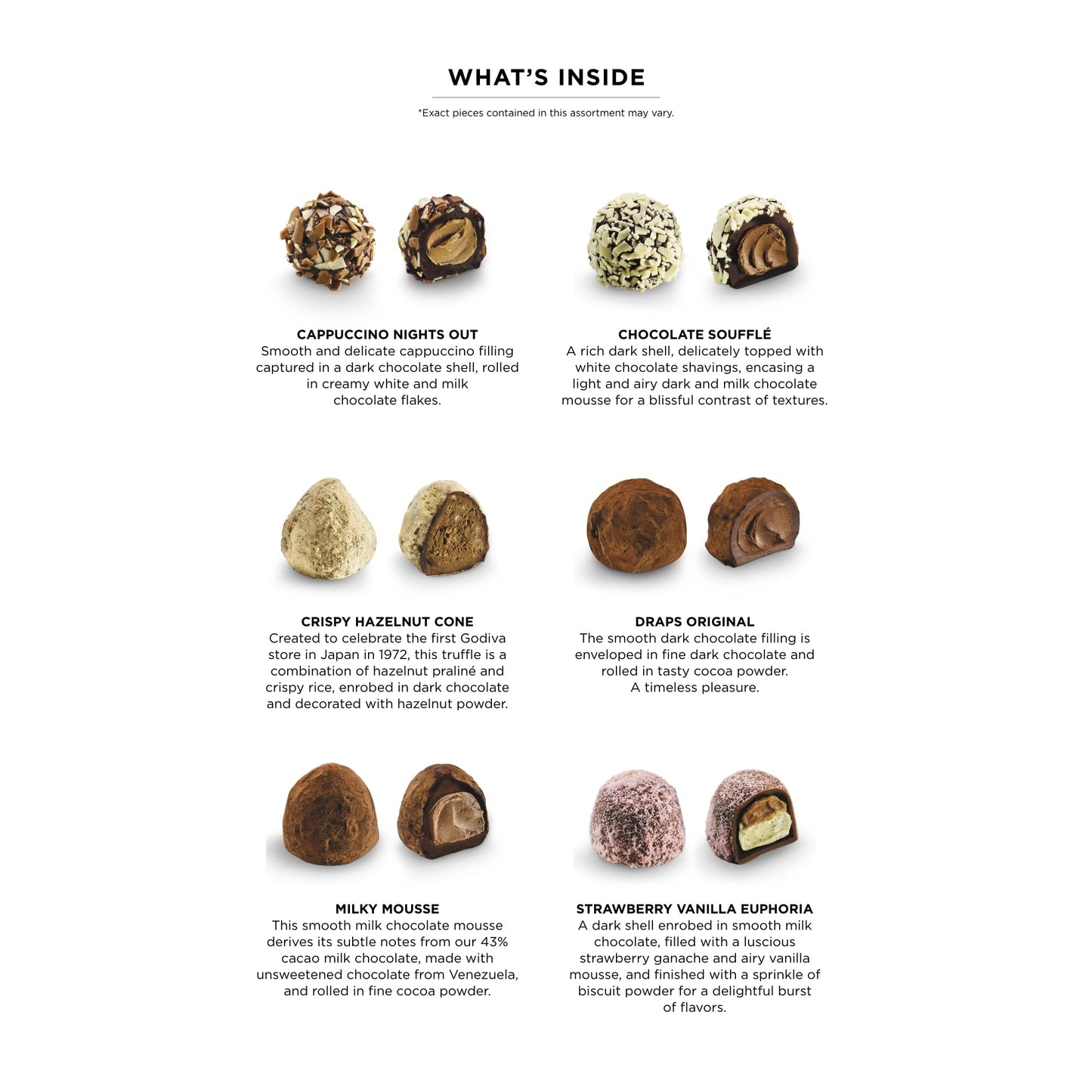 Godiva Signature Truffle Gift Box, Belgian Dark and Milk Chocolates with Ganache Center, Gourmet Gift for Birthdays, Holidays, Kosher, 15 Pc